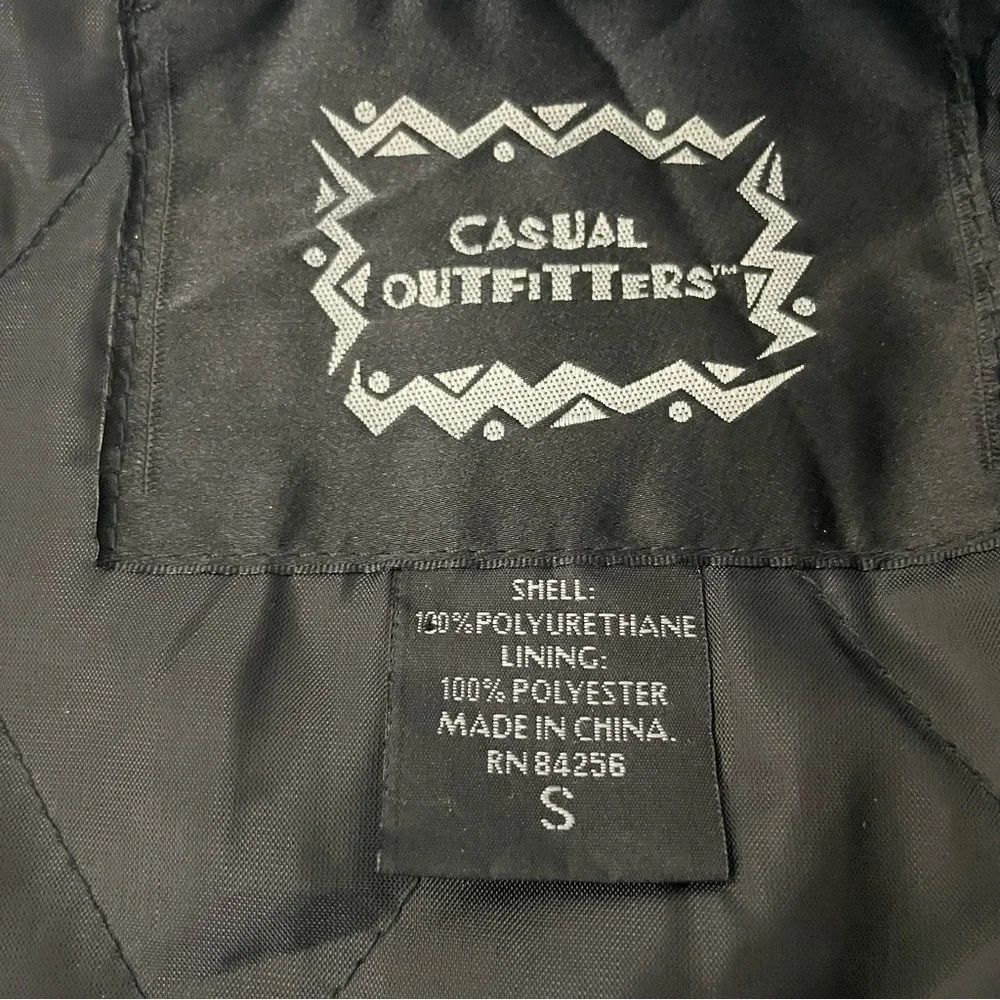Casual Outfitters Moto Jacket - Black - Size Small - New With Tags